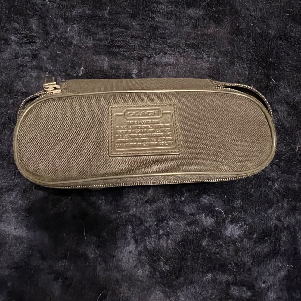 Coach make up bag / toiletry bag